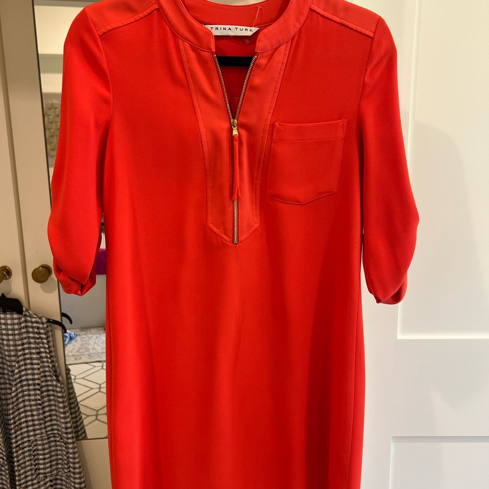 Trina Turk Women's Orange Dress